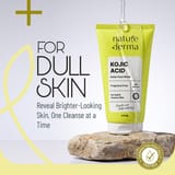 Nature Derma Kojic Acid Detan Face Wash - 175 ml thumbnail 3