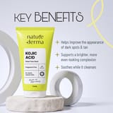 Nature Derma Kojic Acid Detan Face Wash - 175 ml thumbnail 4