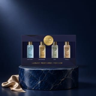 Luxury Eau de Epic Memories Perfume Gift Set for Men - 4 x 20 ml