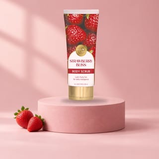 Strawberry Bliss Body Scrub - 150 ml