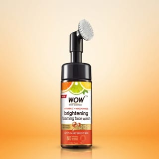 Brightening Vitamin C Foaming Face Wash With Built-In Brush 24-Hour