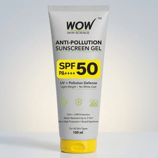 Anti-Pollution Sunscreen Gel SPF 50 PA++++ | For All Skin Types | 100 ml
