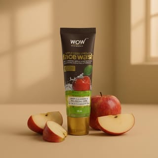 Apple Cider Vinegar Foaming Face Wash Clears, Nourishes & Brightens