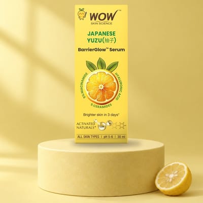 Japanese Yuzu & Vitamin C Brightening Face Serum Visibly Brighter