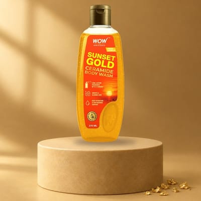 Sunset Gold Ceramide Body Wash Brightening Radiance