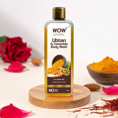 Ubtan & Ceramide Body Wash Moisture Lock & Tone Balancing