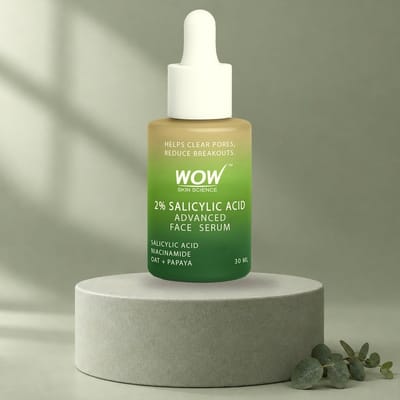 2% Salicylic Acid Face Serum Unclogs Pores & Controls Excess Oil