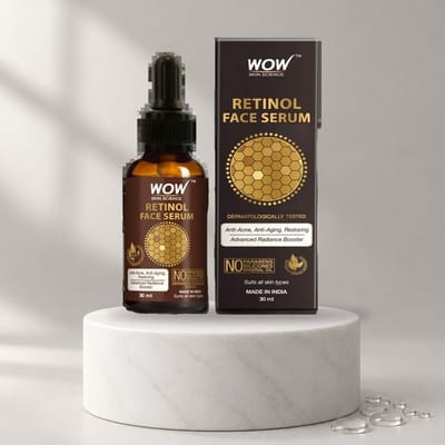 Retinol Face Serum Youthful Glow & Acne Defense