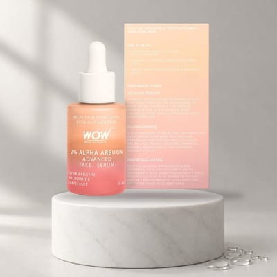 2% Alpha Arbutin Advanced Face Serum Fades Dark Spots & Evens Skin