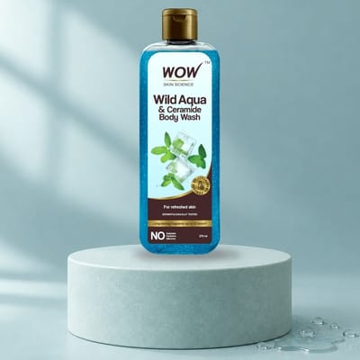 Wild Aqua & Ceramide Body Wash Energizes & Purifies Skin