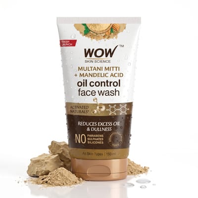 Purifying Multani Mitti Face Wash Oil-Control & Brightening Gel