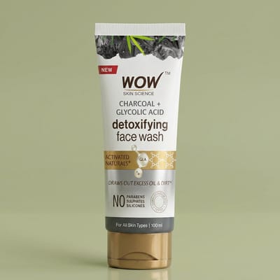 Activated Charcoal Face Wash Deep Cleansing & Oil Control