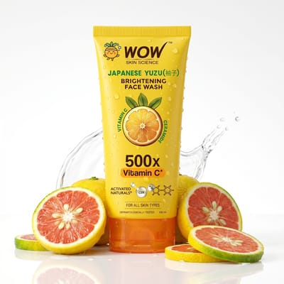 Japanese Yuzu + Vitamin C Brightening Face Wash Glow-Boosting