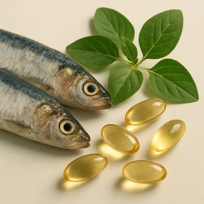 Fish Oil (Anchovies and Sardines)