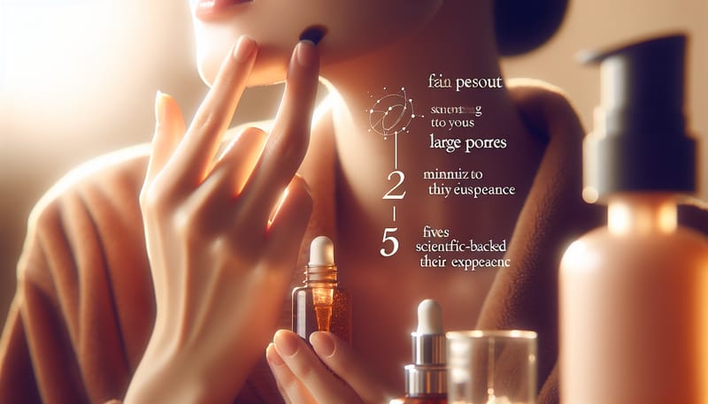 Large Pores: 5 Science-Backed Ways to Minimize Their Appearance - lifestyle image