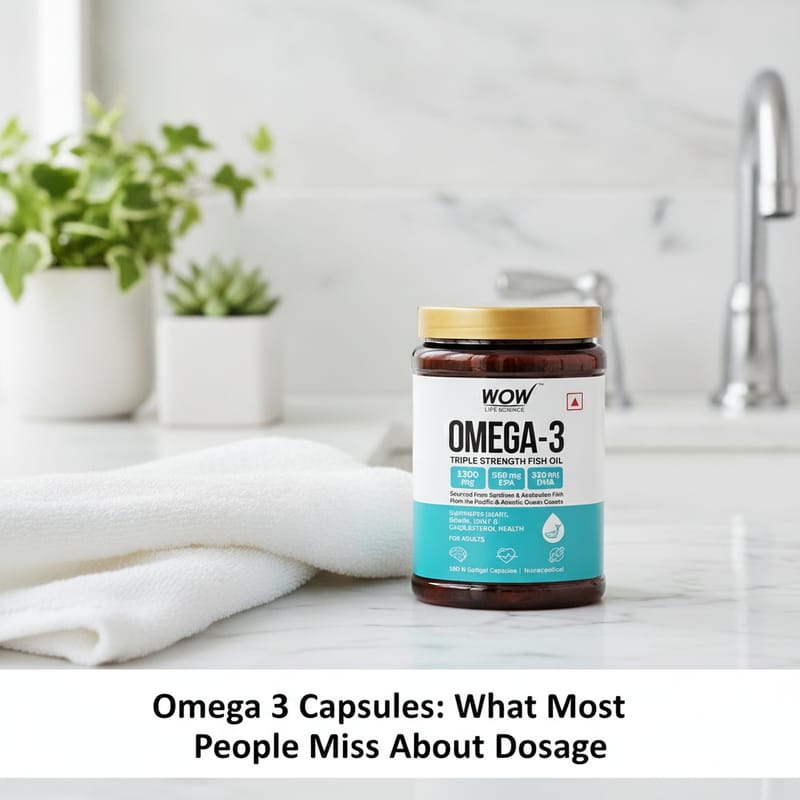 omega 3 capsules: what most people miss - product