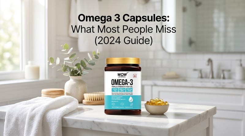 omega 3 capsules: what most people miss - product