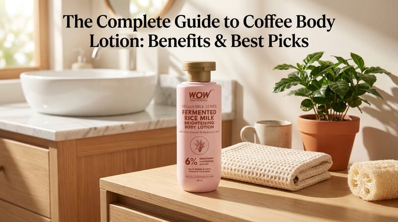 The complete guide to coffee body lotion - product