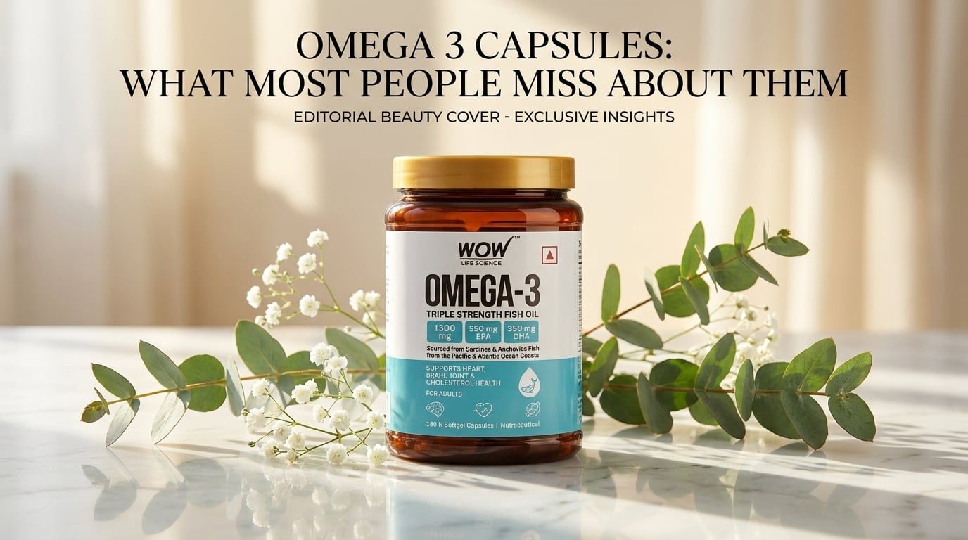 Omega 3 Capsules: What Most People Miss About Them