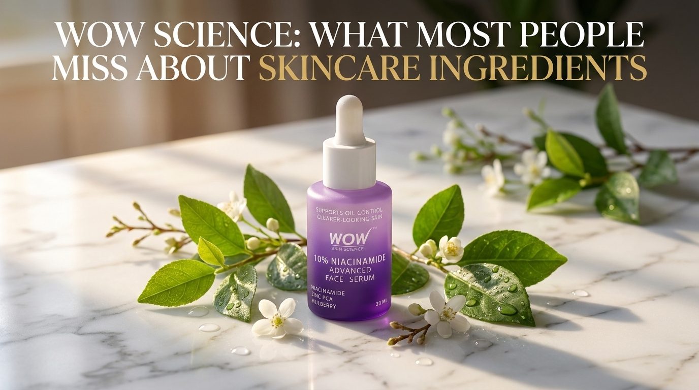 WOW Science: What Most People Miss About Skincare Ingredients