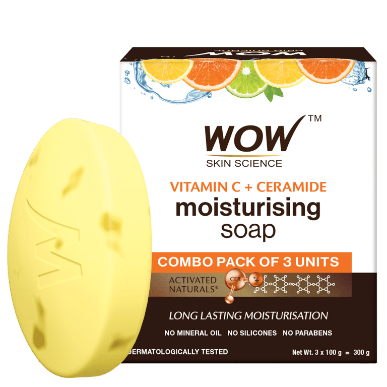 Vitamin C & Ceramide Moisturizing Soap Deep Cleanse & Brighten