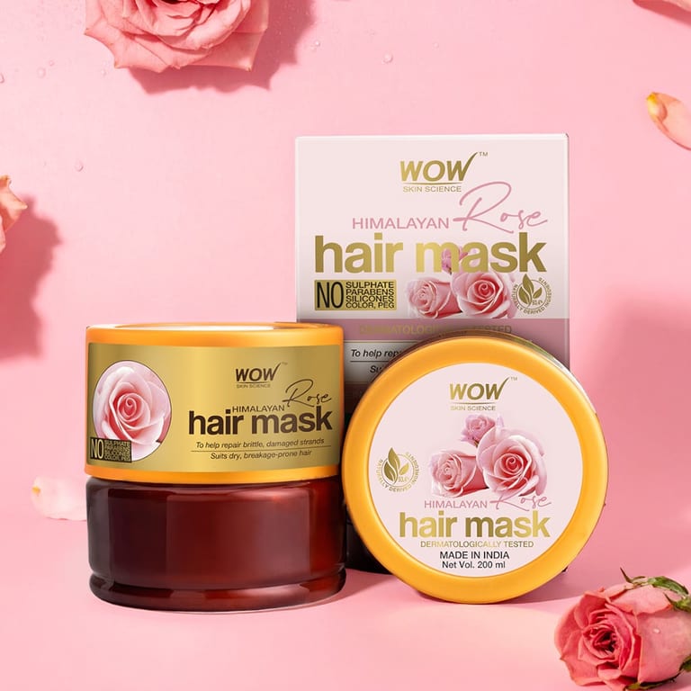 Himalayan Rose Hair Mask Volumising & Revitalising Treatment