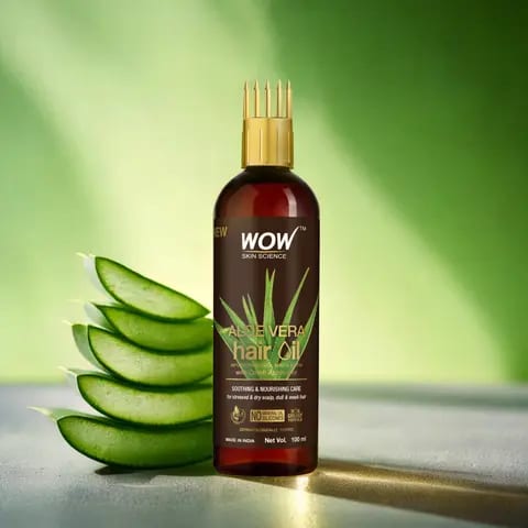 Aloe Vera Hair Oil Scalp Soothing & Nourishing Blend