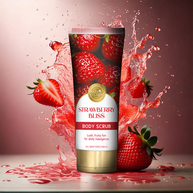 Strawberry Bliss Body Scrub - 150 ml