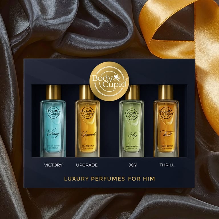 Luxury Eau de Epic Memories Perfume Gift Set for Men - 4 x 20 ml