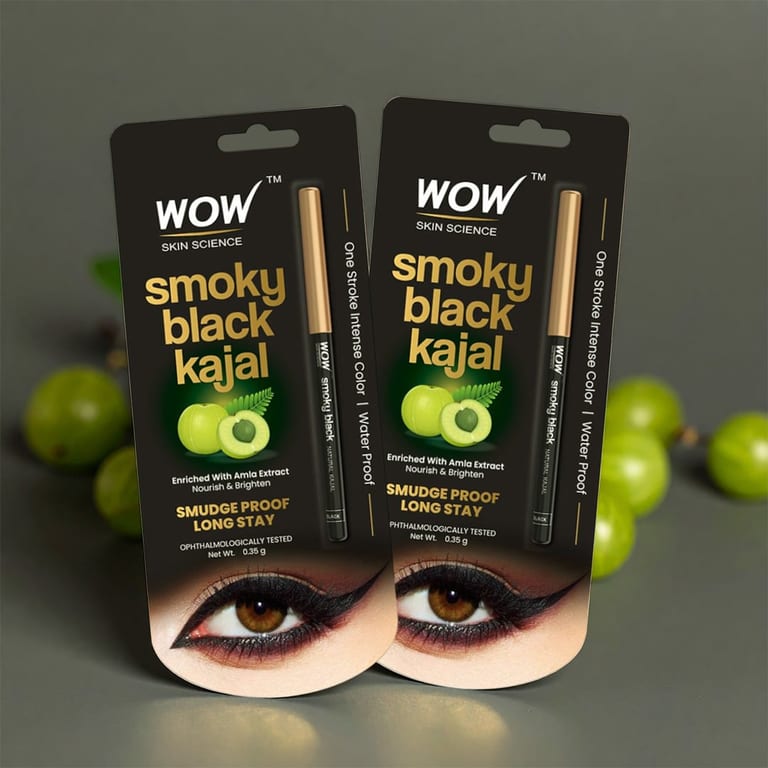 Intense Smoky Black Kajal Long-Lasting Ultra Pigmentation