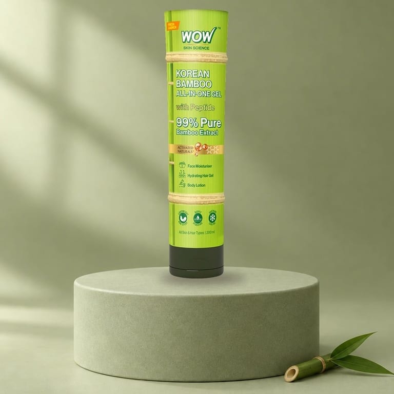 Korean Bamboo Gel Lightweight Hydration for Skin & Hair
