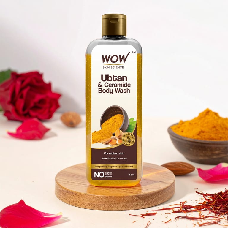 Ubtan & Ceramide Body Wash Moisture Lock & Tone Balancing