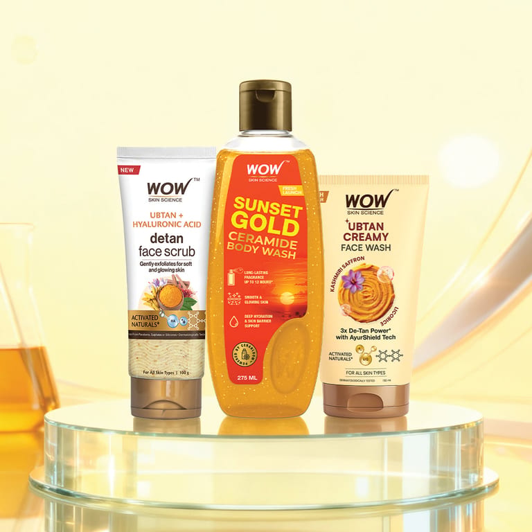 Ubtan Glow & Care Trio Radiant, Even-Toned Skin
