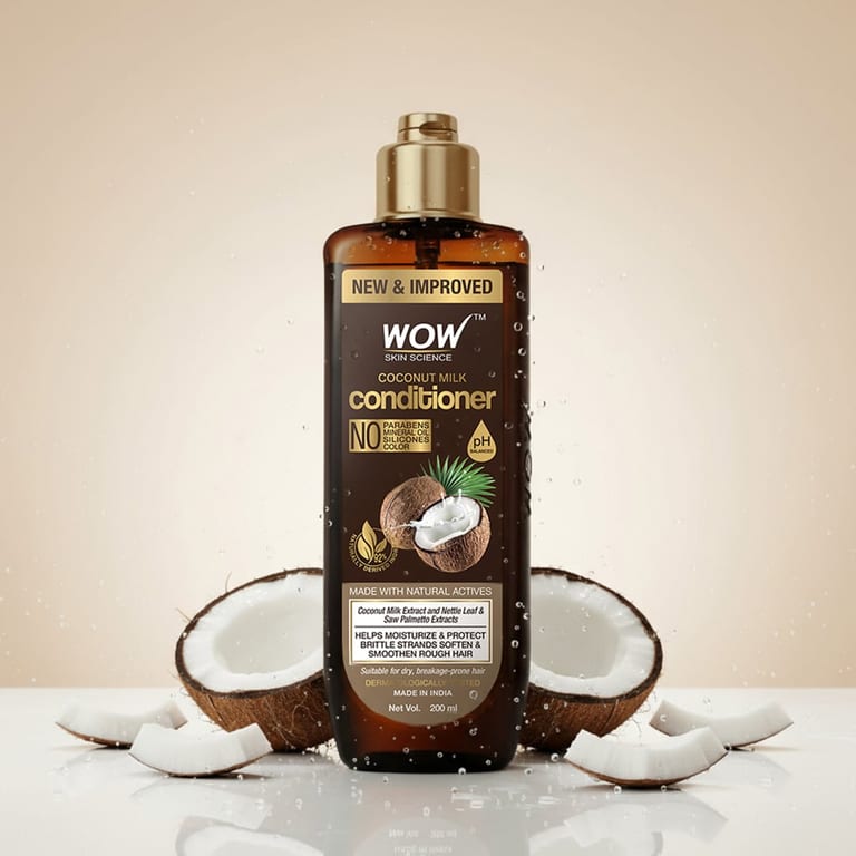 Coconut Milk Hair Conditioner Deep Nourishment & Silky Softness