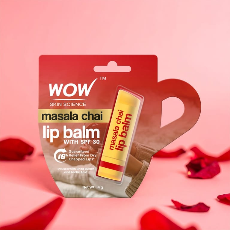 Masala Chai Lip Balm Moisture Seal & Subtle Shine