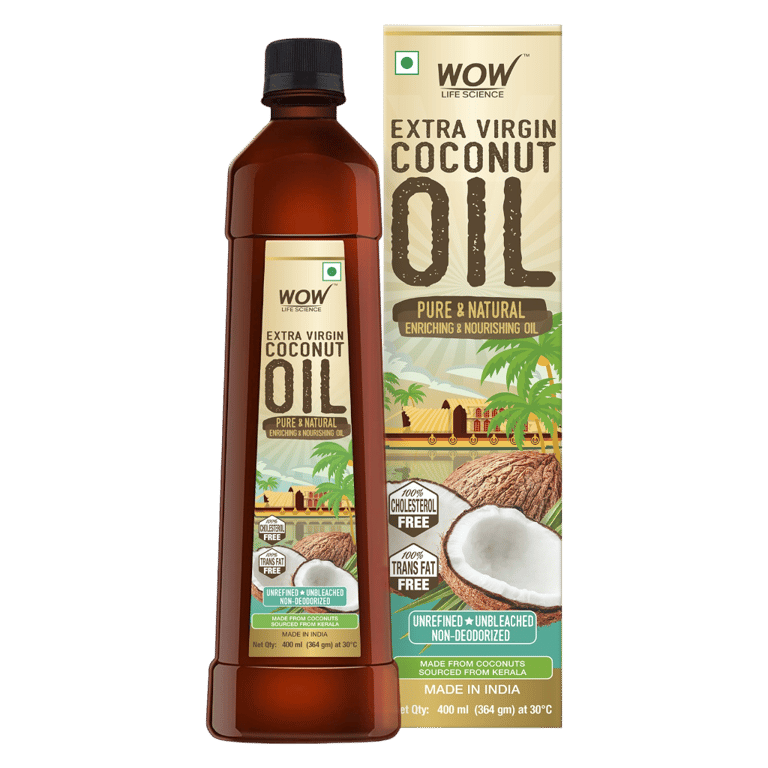 Cold-Pressed Extra Virgin Coconut Oil Multipurpose Oil for Heart