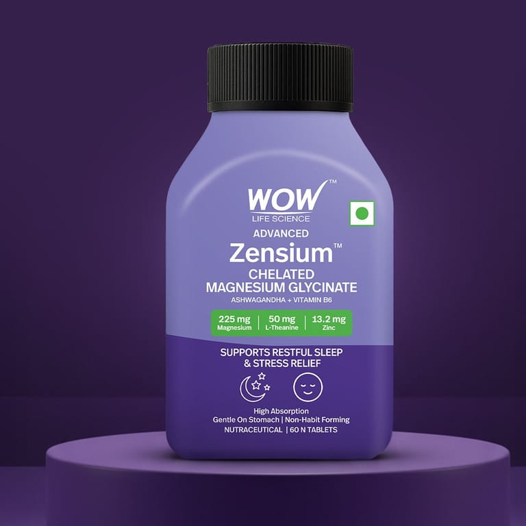 Zensium Chelated Magnesium Glycinate Enhanced Calmness & Daily Balance