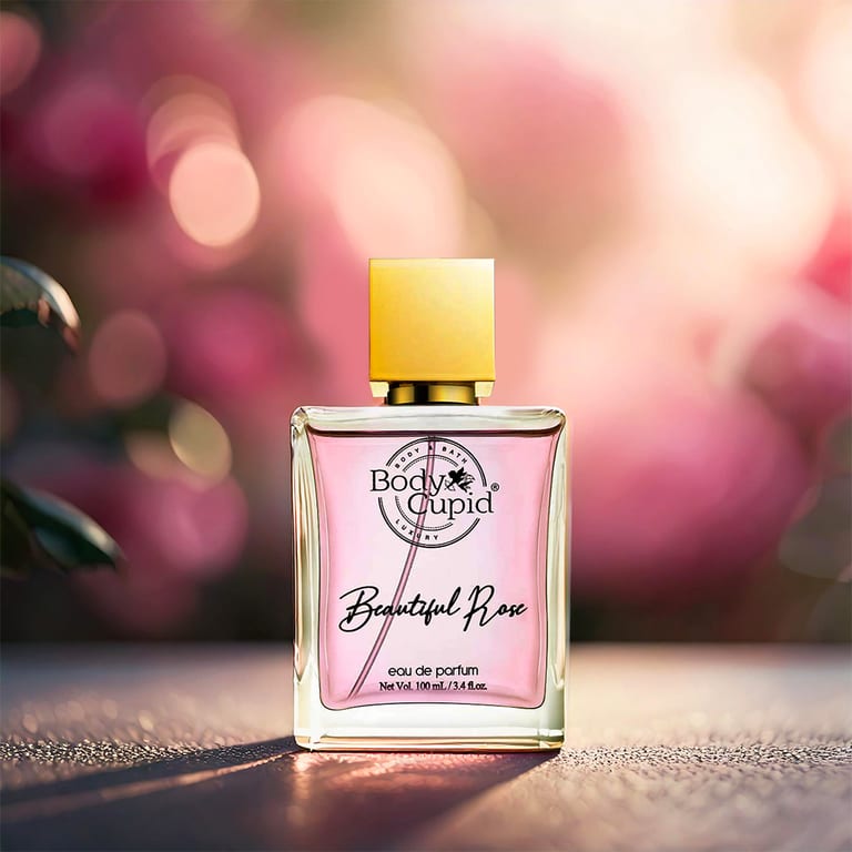 Beautiful Rose Perfume Seductive Floral Fragrance