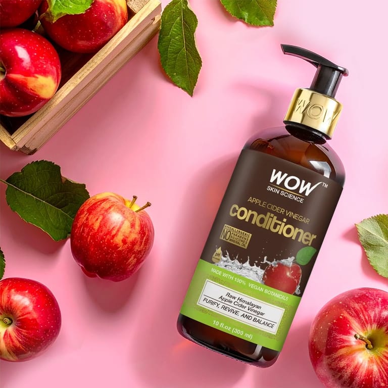 Apple Cider Vinegar Conditioner Frizz Control & Shine Boost