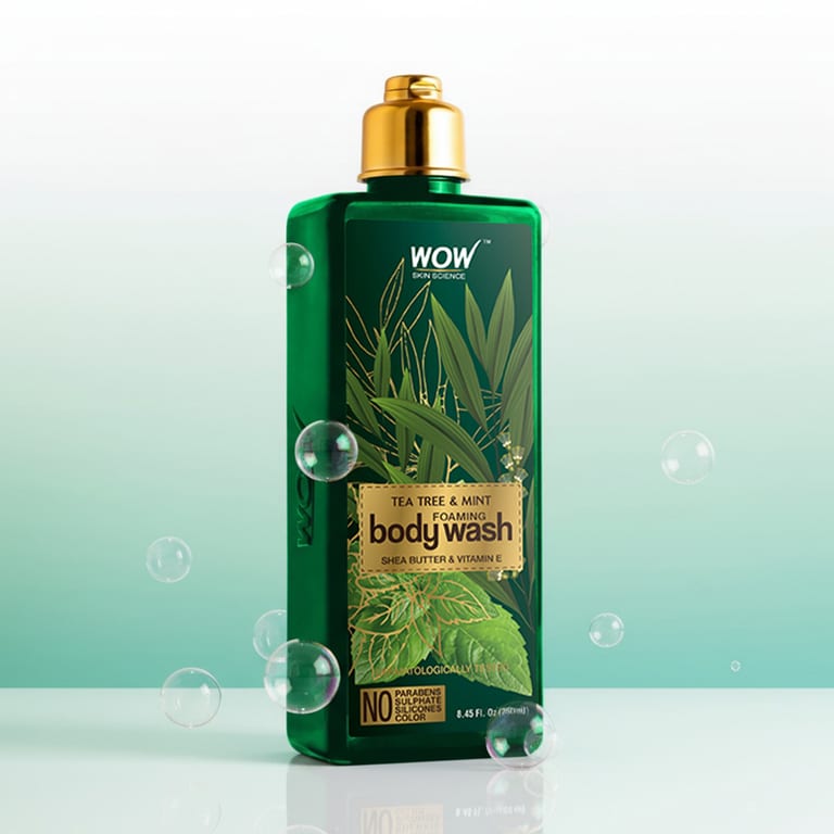 Tea Tree & Mint Foaming Body Wash Revitalizing & Nourishing Cleanse