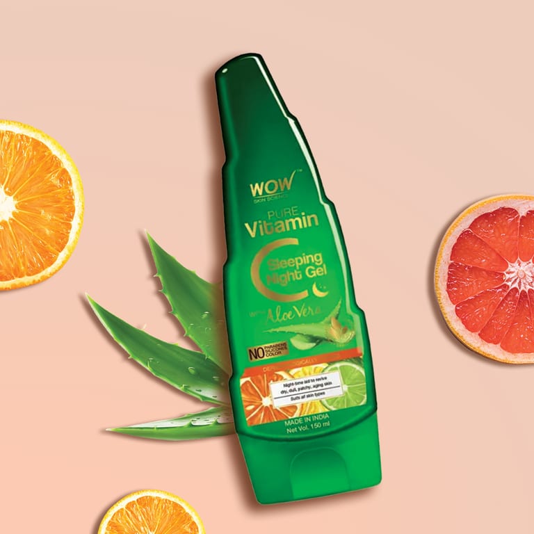 Pure Vitamin C Sleeping Night Gel Overnight Radiance & Deep Hydration