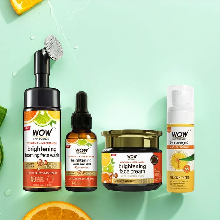 Vitamin C & Niacinamide Brightening Kit Boosts Radiance & Daily