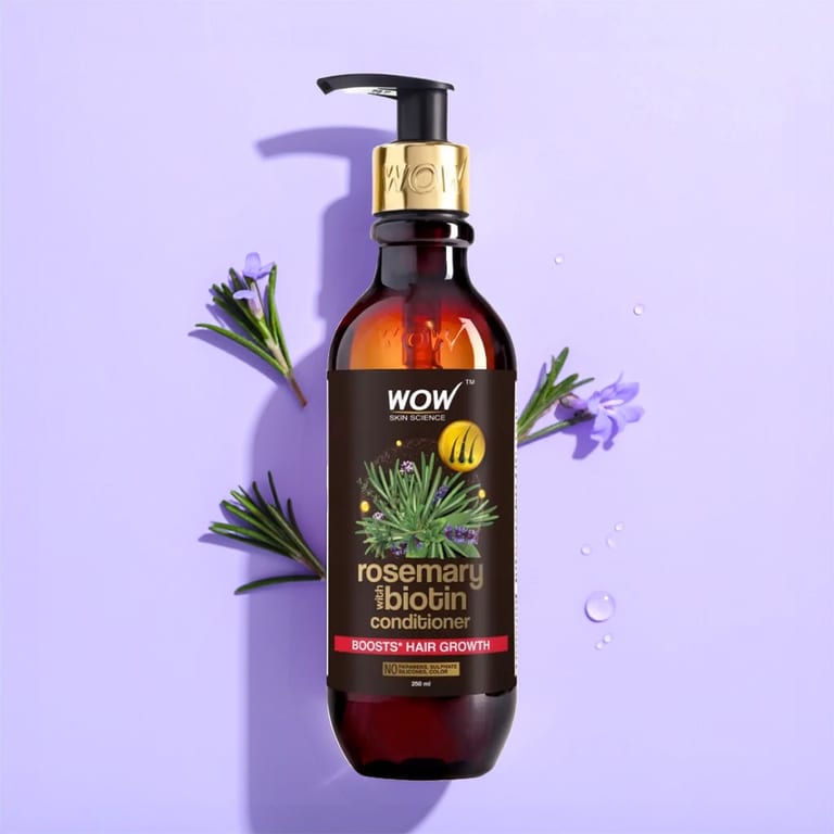 Rosemary Biotin Hair Conditioner Fuller-Looking, Smooth & Shiny Hair