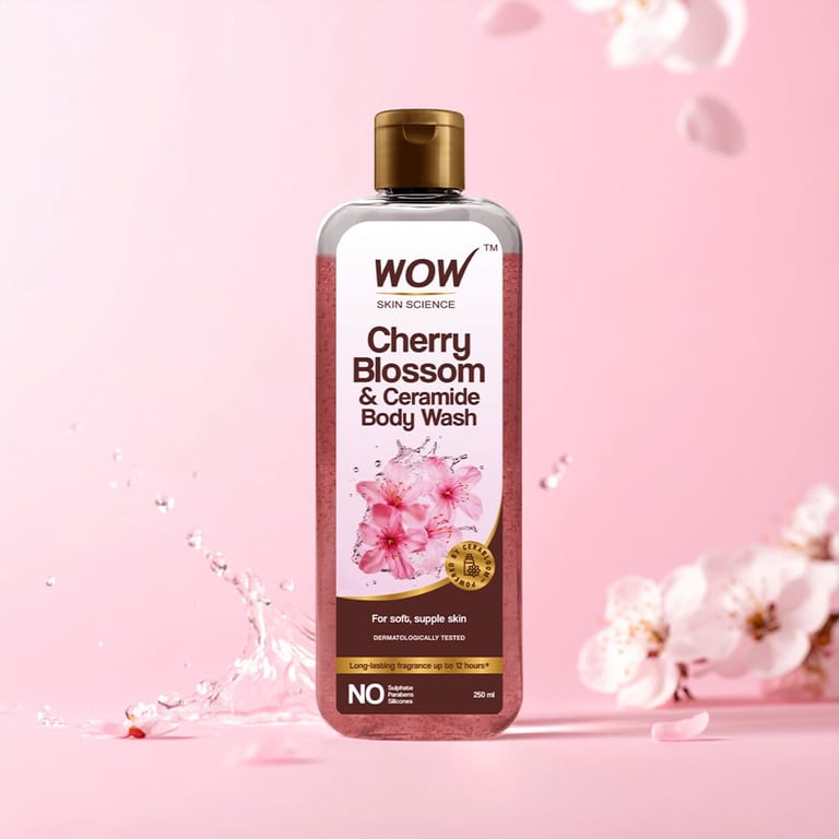 Cherry Blossom & Ceramide Body Wash Deep Cleanse & Moisturize