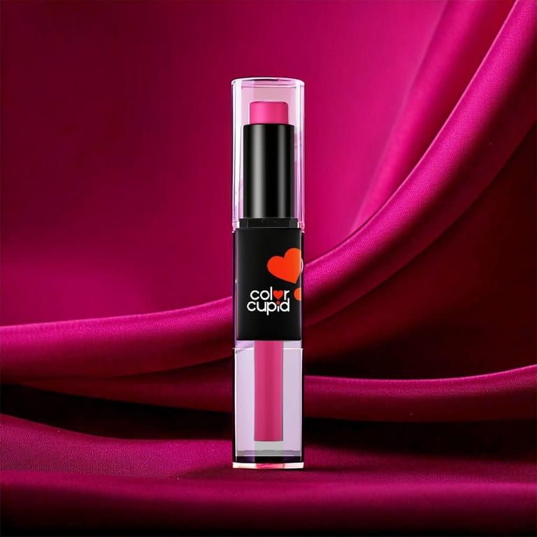 2-in-1 Lip Duo: Flirt Fuchsia Hydration & Vibrant Color