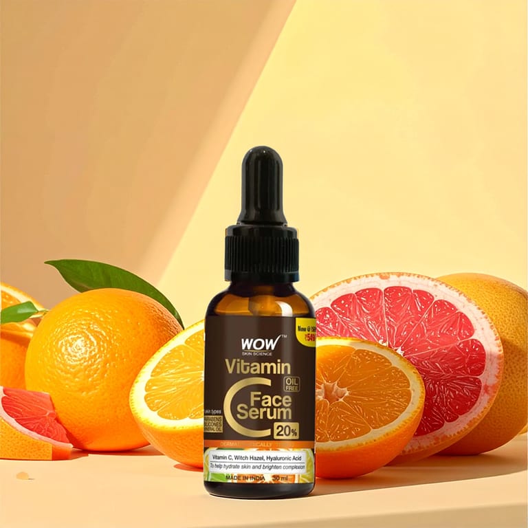 20% Vitamin C Face Serum Brightens Skin Tone & Boosts Radiance