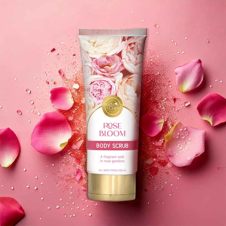 Rose Bloom Body Scrub Gentle Exfoliating Scrub