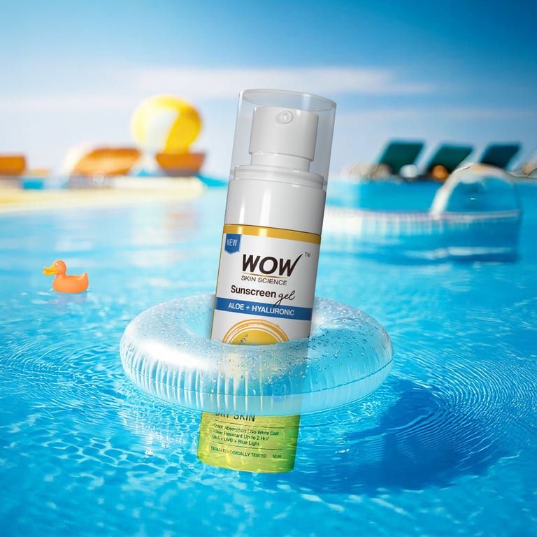 SPF 50 PA++++ Sunscreen Gel Broad-Spectrum Protection & Hydration