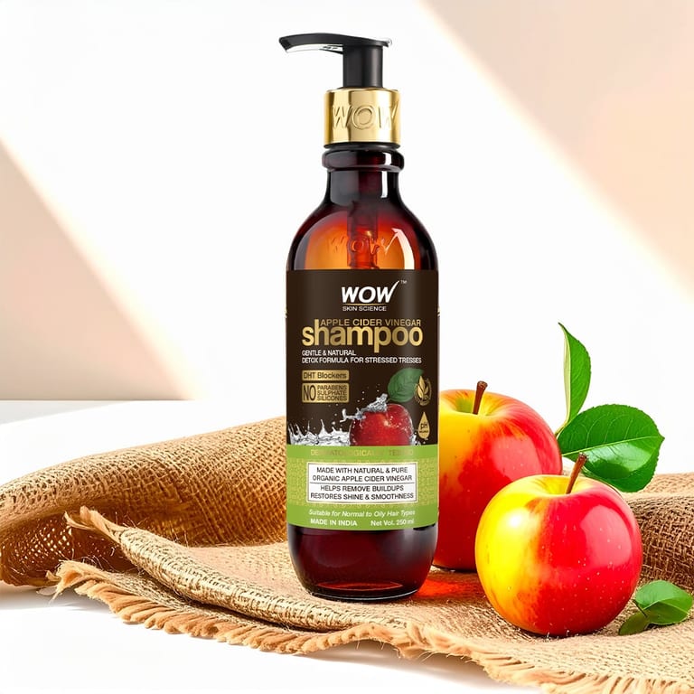 Apple Cider Vinegar Hair Conditioner Restores Shine & Tames Frizz