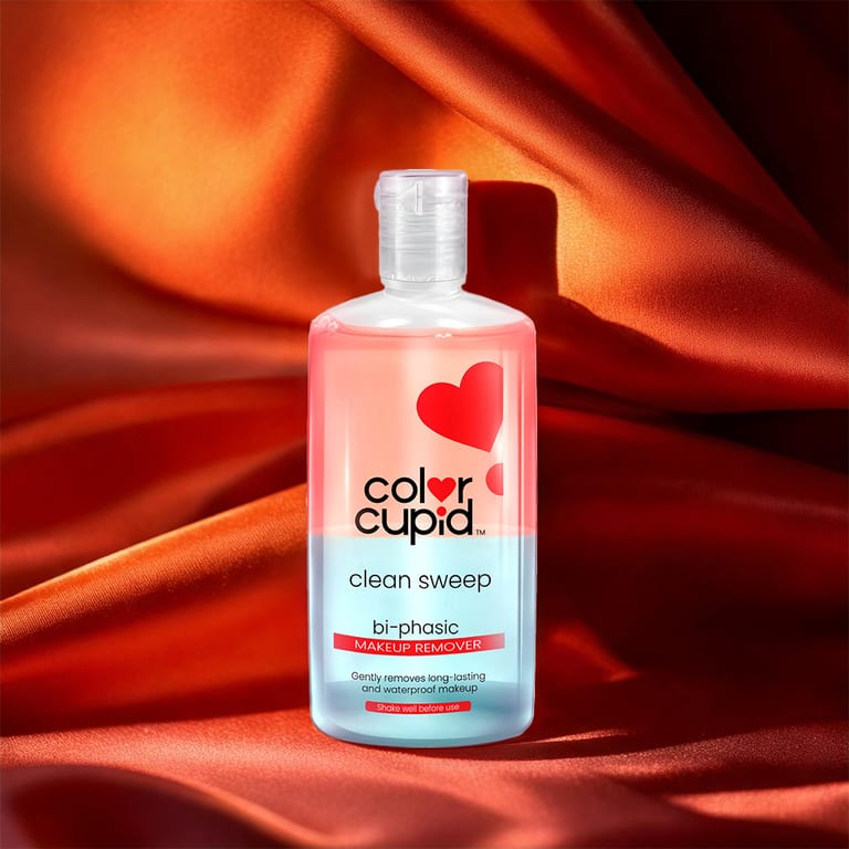 Clean Sweep Bi-phase Makeup Remover Dissolves Longwear & Waterproof